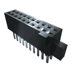 Samtec-SFM-116-02-L-D-A-P-TR Cabezales del conector y receptáculos PCB Conn Socket Strip SKT 32 POS 1.27mm Solder ST SMD T/R