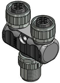 CONEC-43-05187 Steckverbinder, rund Connector Circular male connector M12