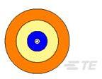 TE Connectivity-1-1553408-1 Kabel, Glasfaser Fiber Optic Cable 2.9mm Orange