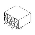 Molex-719790207 Steckverbinderleisten und Leiterplattenbuchsen Conn Socket Strip RCP 14 POS 2.54mm Solder RA Side Entry SMD C-Grid Tube