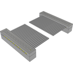 Cable Assembly 0.279m 28AWG 1mm 20 to 20 POS IDC Connector to IDC Connector F-F TIGER EYE™ Bulk