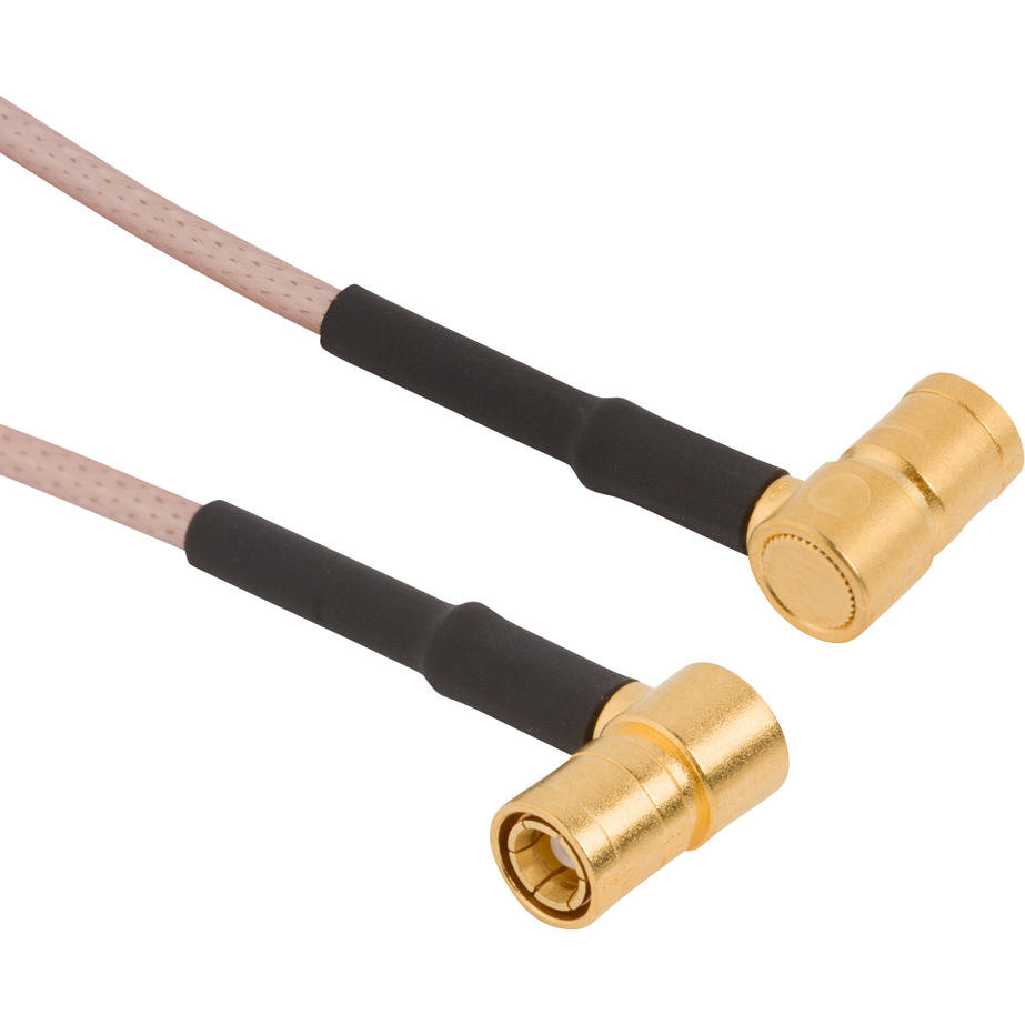 Amphenol RF-145104-01-06.00 Kabelbaugruppen Koaxial Cable Assembly Coaxial 0.152m SMB to SMB M-M Bag