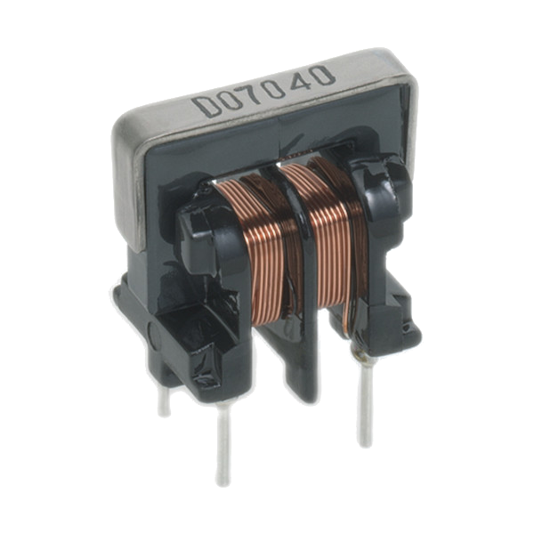 KEMET Corporation-UALSU9VD070100 共模扼流圈 Common Mode Chokes Dual 10uH 1kHz 0.7A 0.1Ohm DCR Thru-Hole