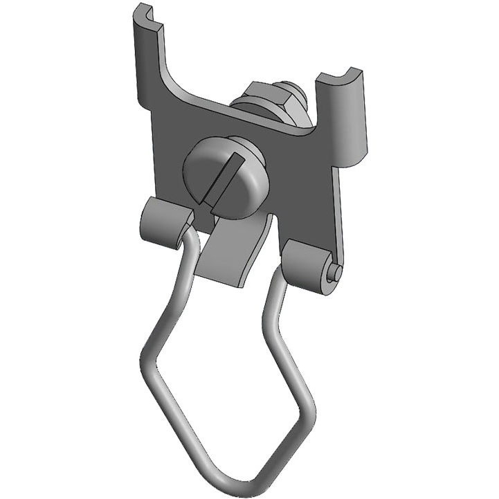 Molex-173112-0367 Steckverbinderzubehör Connector Accessories Spring Lock Straight Stainless Steel Bag