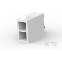 TE Connectivity-1586038-2 Steckverbinderleisten und Leiterplattenbuchsen Conn Wire to Board HDR 2Power POS 4.2mm Solder ST Thru-Hole Tray