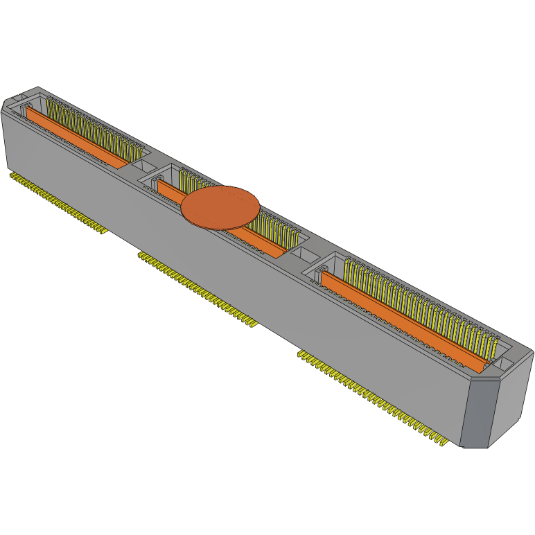 Samtec-QTH-090-02-C-D-A-K Cabezales del conector y receptáculos PCB Conn Micro High Speed Terminal Strip HDR 180 POS 0.5mm Solder ST Top Entry SMD Tray