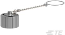 TE Connectivity-2355444-1 连接器配件 Connector Accessories Protective Cover Straight Zinc Die Cast Nickel Bag