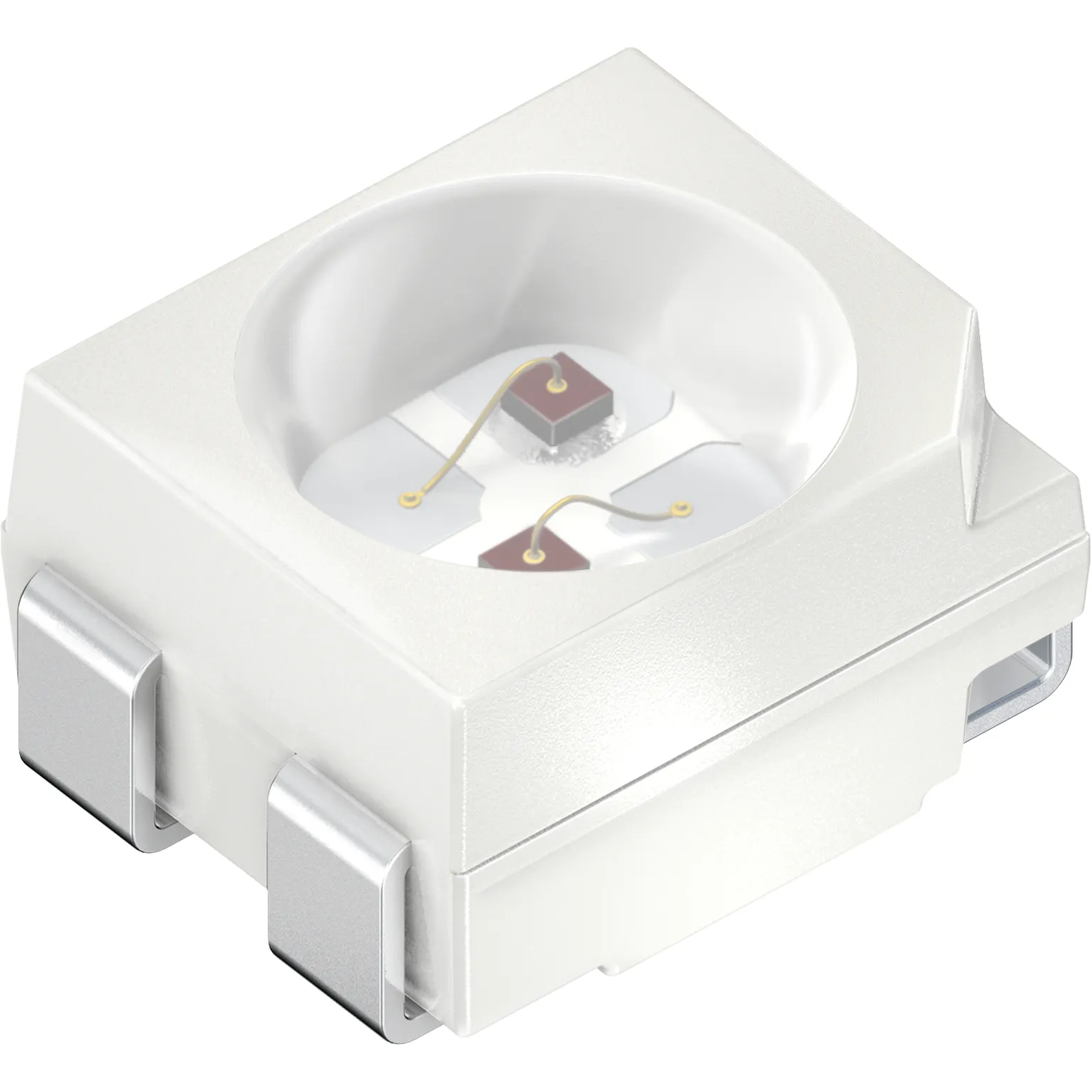 ams OSRAM-LSG T676 LEDs LED Bi-Color Green/Red 572nm/645nm 4-Pin PLCC T/R Automotive AEC-Q101