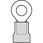 Molex-19072-0073 Steckverbinderanschlüsse Ring Tongue Terminal 14-16AWG Copper 21mm Electro Tin VibraKrimp™ Bag