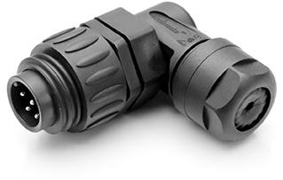 Amphenol-C016 30K006 100 12 圆形连接器 Conn Circular PIN 7 POS Solder RA Cable Mount 7 Terminal 1 Port