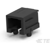 TE Connectivity-1-1705950-1 Connector Telephone and Telecom Conn RJ-25 F 6 POS 1.27mm Solder RA Thru-Hole 6 Terminal 1 Port Cat 3 Tray