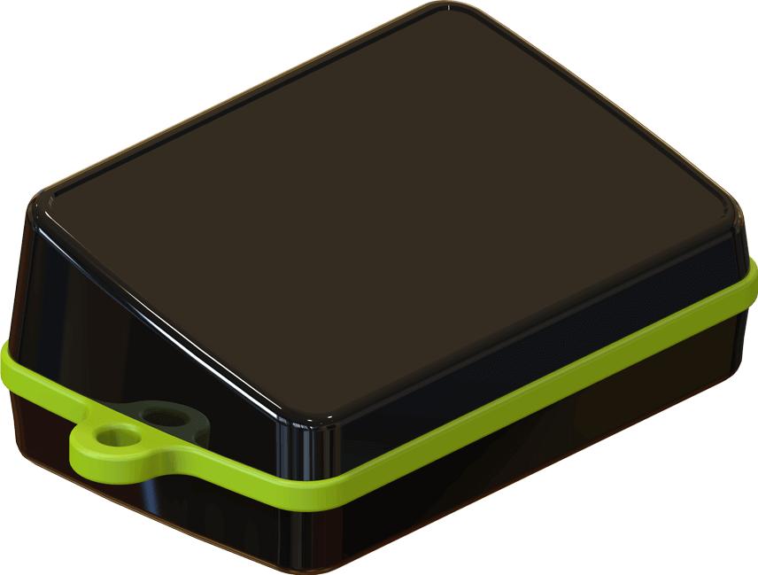 Serpac Electronic Enclosures-CXL67SDBKANG Scatole, contenitori e rack Black Polycarbonate Sloped Waterproof Pendant Enclosure with Neon Green Seal	 <h4><strong>CALIFORNIA&nbsp;PROPOSITION</strong> ⚠️<strong>65&nbsp;WARNING</strong>⚠️</h4>