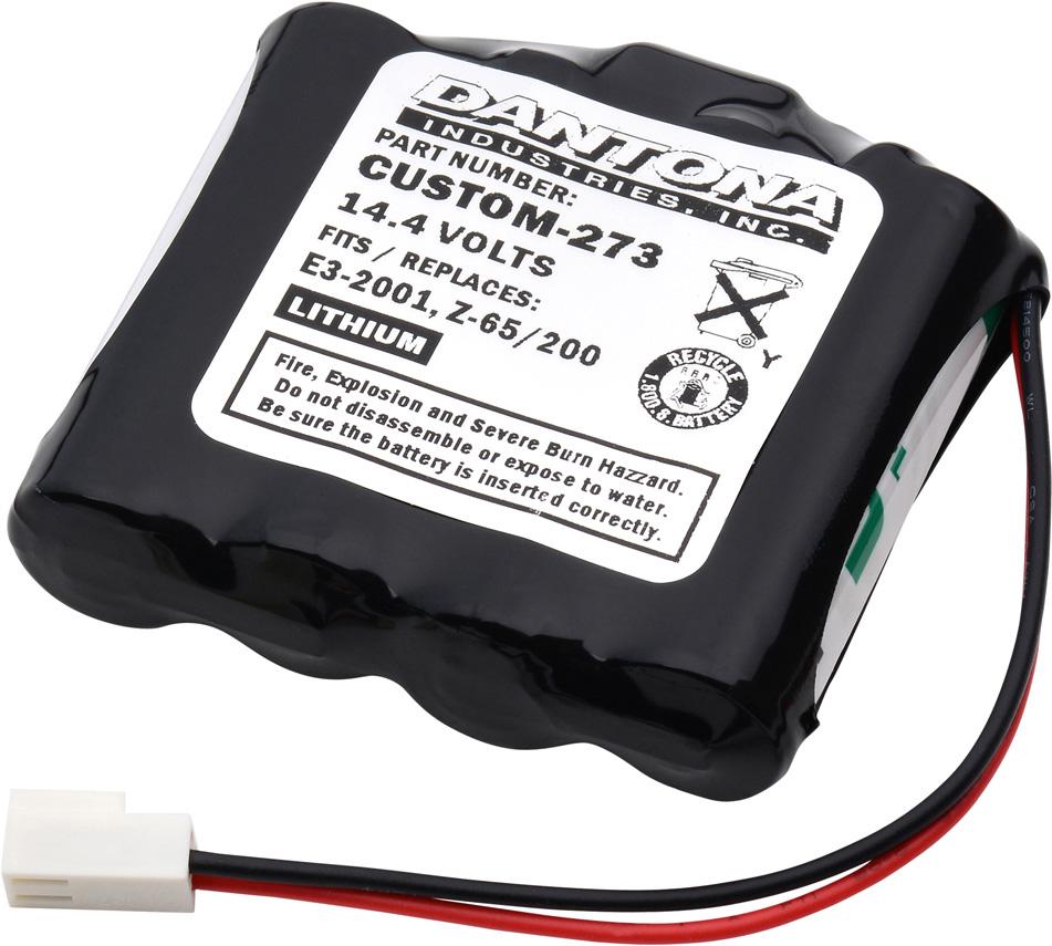 Dantona Industries-CUSTOM-273 电池 Lithium Thionyl Chloride Battery