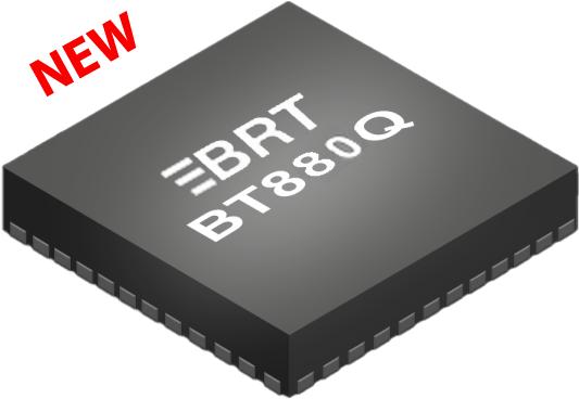 Bridgetek-BT880Q-T 触摸屏控制器 Resistive Touch Screen 48-Pin VQFN EP Tray