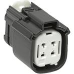 Molex-19418-0004 分立接线罩连接器 Conn Housing RCP 4 POS 5.84mm Crimp ST Cable Mount MX150L™ Bag
