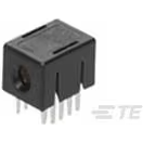 TE Connectivity-6643272-1 Embases de raccordement et réceptacles PCB Conn Board to Board SKT 1 POS Press Fit RA Side Entry Thru-Hole Tray