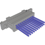 (2.00 mm) .0787 Inch Pitch, Cable Assembly/Components, Double Row PVC Cable