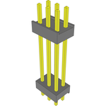 Conn Board Stacker HDR 6 POS 2.54mm Solder ST Top Entry Thru-Hole Bulk