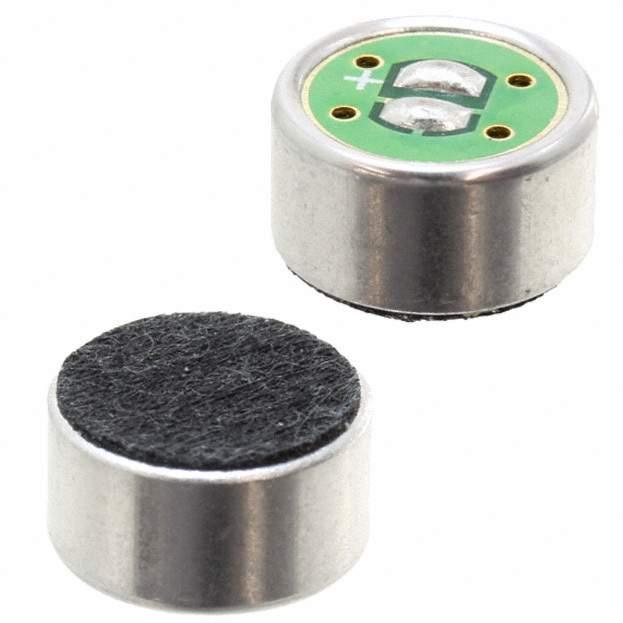 PUI Audio, Inc-AUM-5047L-3-R Microphones Mic Uni-Directional 680Ohm -47±4dB 1.5VDC Round Solder Pad