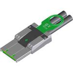 Cable Assembly Round 3m 28AWG PCI Express to PCI Express 38 to 38 POS M-M iPass/PCI Express Bag