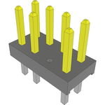 Conn Unshrouded Header HDR 8 POS 2mm Solder ST Top Entry Thru-Hole Bulk