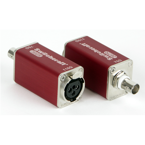 Switchcraft-366R Altri connettori 366R Switchcraft RF Connectors XLR-BNC Adapter Female AES-EBU - Arrow.com