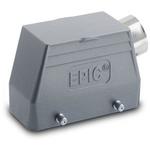 Lapp Group-10042100 Schrumpfbalgenadapter H-B Housing, Hood, Side Cable Entry, Bolts For Double Lever, Powder-Coated Aluminium Alloy, Grey