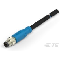 TE Connectivity-T4061110004-004 null Cable Assembly Circular Sensor/Actuator 3m 24AWG M8 Circular 4 POS M Crimp