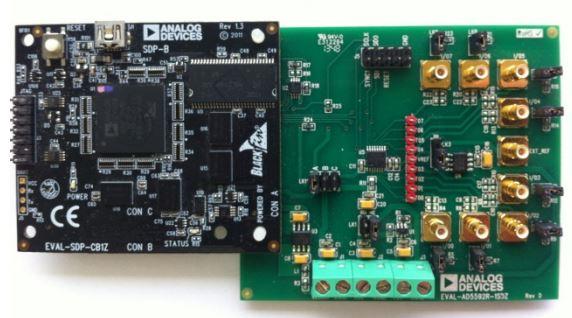 Analog Devices-EVAL-AD5592R-1SDZ Development Kits and Tools AD5592R-1 Data Acquisition System Evaluation Board