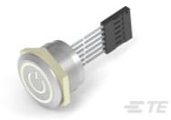 TE Connectivity-AVC22MS16FE1DT5A04 Switch Push Button Push Button Switches, Single Pole