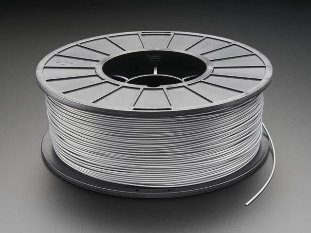 Adafruit Industries-2071 3D Printing Filaments ABS Filament for 3D Printers-1.75mm Diameter-Silver-1KG