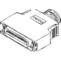 Molex-52316-2019 Steckverbinder, SCSI Conn SCSI PL 20 POS 1.27mm IDT ST Cable Mount 20 Terminal 1 Port Tray