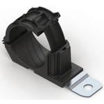 Cable Management, Ratchet P-Clamp Polyamide 6/6/Steel Black Screw Mount 51mm Carton