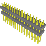 Conn Board Stacker HDR 32 POS 2.54mm Solder ST Top Entry Thru-Hole Bulk