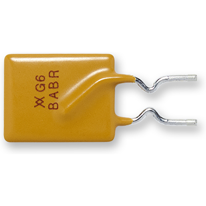 Littelfuse-RF3245-000 Fusibile resettabile PTC PTC Resettable Fuse 6A(hold) 10.2A(trip) 16V 100A 2.8W 3.3s 0.01Ohm Radial 10.7 X 3 X 19.7mm Ammo