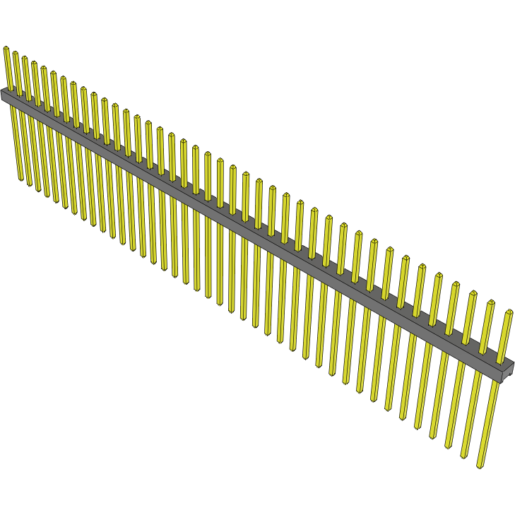 Samtec-MTMM-140-15-G-S-255 Steckverbinderleisten und Leiterplattenbuchsen Conn Unshrouded Header HDR 40 POS 2mm Solder ST Top Entry Thru-Hole Bulk