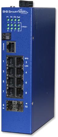 Advantech-ESWGP510-2SFP-T Commutateurs Ethernet Ethernet Switch 10-Port 1000Mbps