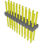 Conn Unshrouded Header HDR 20 POS 2.54mm Solder ST Top Entry Thru-Hole Bulk