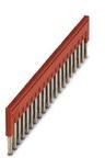PHOENIX CONTACT-3030226 Accesorios del conector Connector Accessories Plug In Bridge Straight Polyamide/Copper Red