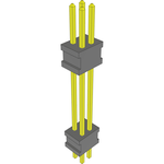 Conn Board Stacker HDR 4 POS 1.27mm Solder ST Top Entry Thru-Hole FLEX STACK™ Layer