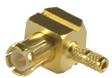 HUBER+SUHNER-16_MCX-50-1-8/111_TE RF-Steckverbinder Conn MCX 0Hz to 6GHz 50Ohm Crimp/Solder RA Cable Mount PL Gold Single