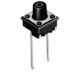 ALPS ALPINE CO., LTD-SKQKAKD010 Tastschalter Switch Tactile N.O. SPST Round Plunger PC Pins 0.05A 12VDC 1.57N Thru-Hole T/R