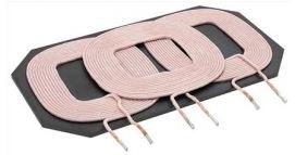 Vishay-IWTX9955DEEB110KF3 Wireless Charging Coils Wireless Charging Coil Transmitter 11.3uH 10% 100KHz 6.5A 0.08OhmDCR 100Q-Factor Through Hole