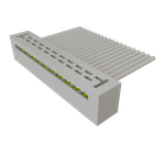 Cable Assembly 0.304m 28AWG 1mm 20 POS IDC Connector F TIGER EYE™ Bulk
