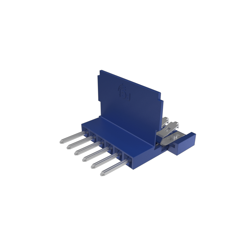 Amphenol Communications Solutions-66226-006LF Steckverbinder, FFC-FPC Clincher™ Flex Connectors, Pin Assembly, Single row, 6 Positions, 2.54mm (.100in) Pitch