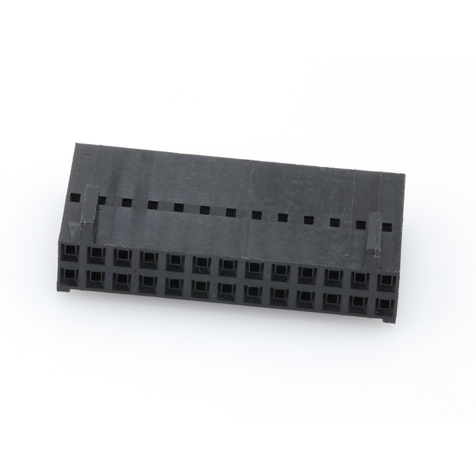 Molex-0022566267 Gaine de câblage de raccordement discret Conn Housing RCP 26 POS 2.54mm Crimp ST Cable Mount Black SL™ Bag