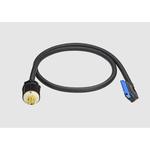 Cable Assembly Round 3m 12AWG NEMA L22-20P to Distributor 20 to 7 POS F-M Bag
