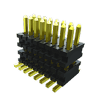 Conn Board Stacker HDR 16 POS 0.8mm Solder ST SMD T/R