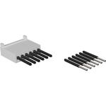 Cable Assembly UL 11028 0.15m 22AWG Wire to Board 6 POS F Crimp