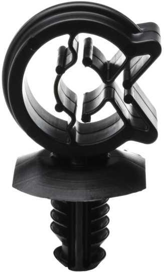 HellermannTyton-151-00927 null Cable Management, Edge Clip Polyamide 6/6 Black 7.6mm Bag